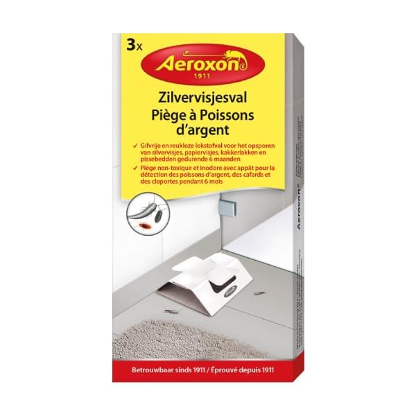 Aeroxon zilvervisjesval met lokstof (3 stuks)